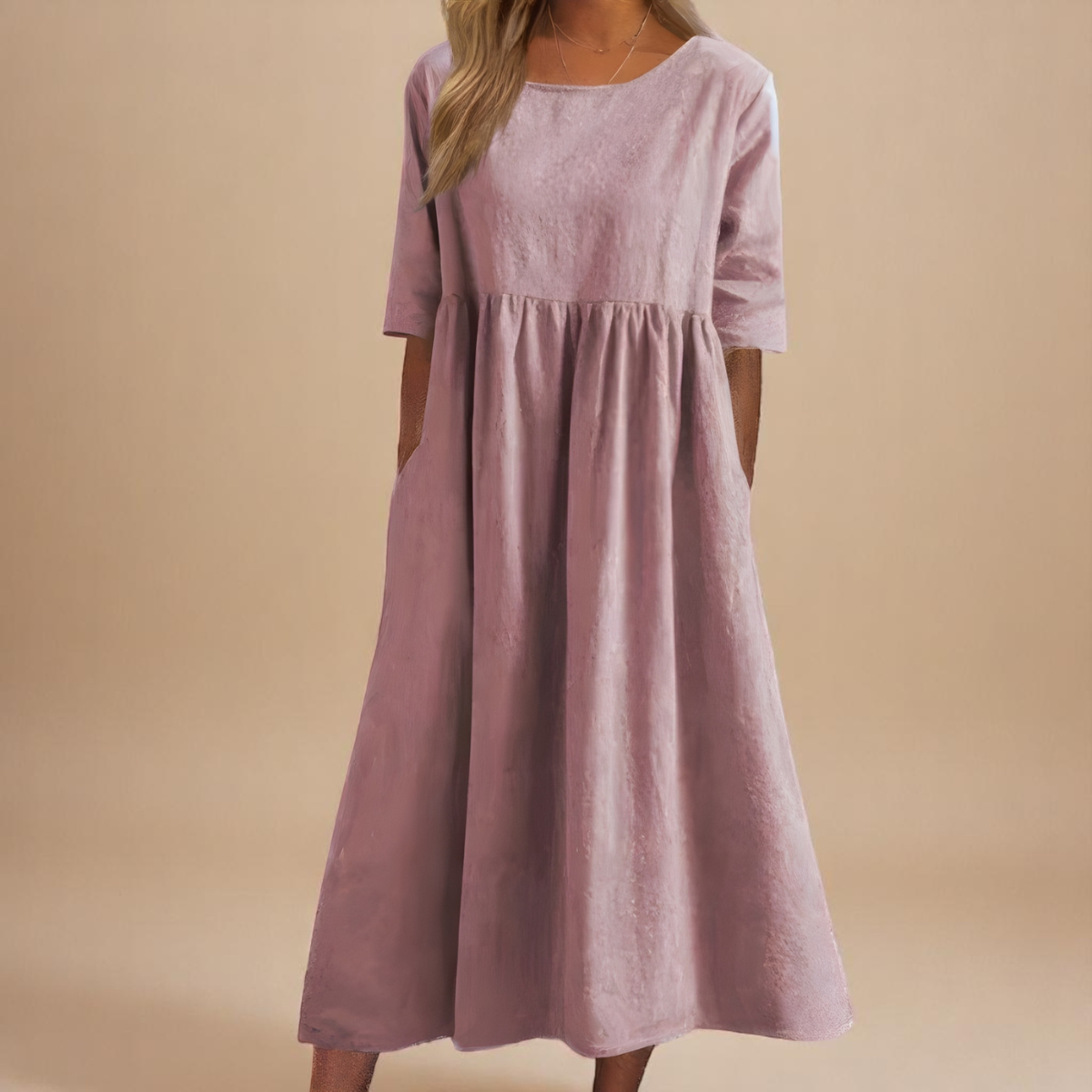 エミリー | クラシックミッドスリーブドレス