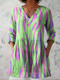 Océane | V-neck long blouse