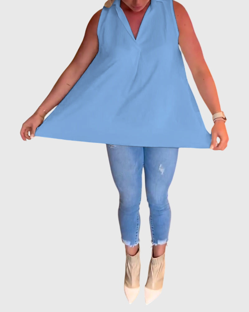 Rina™ | Sleeveless Top