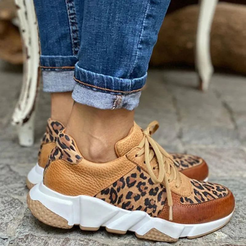 エンバー | 快適なレオパードスニーカー