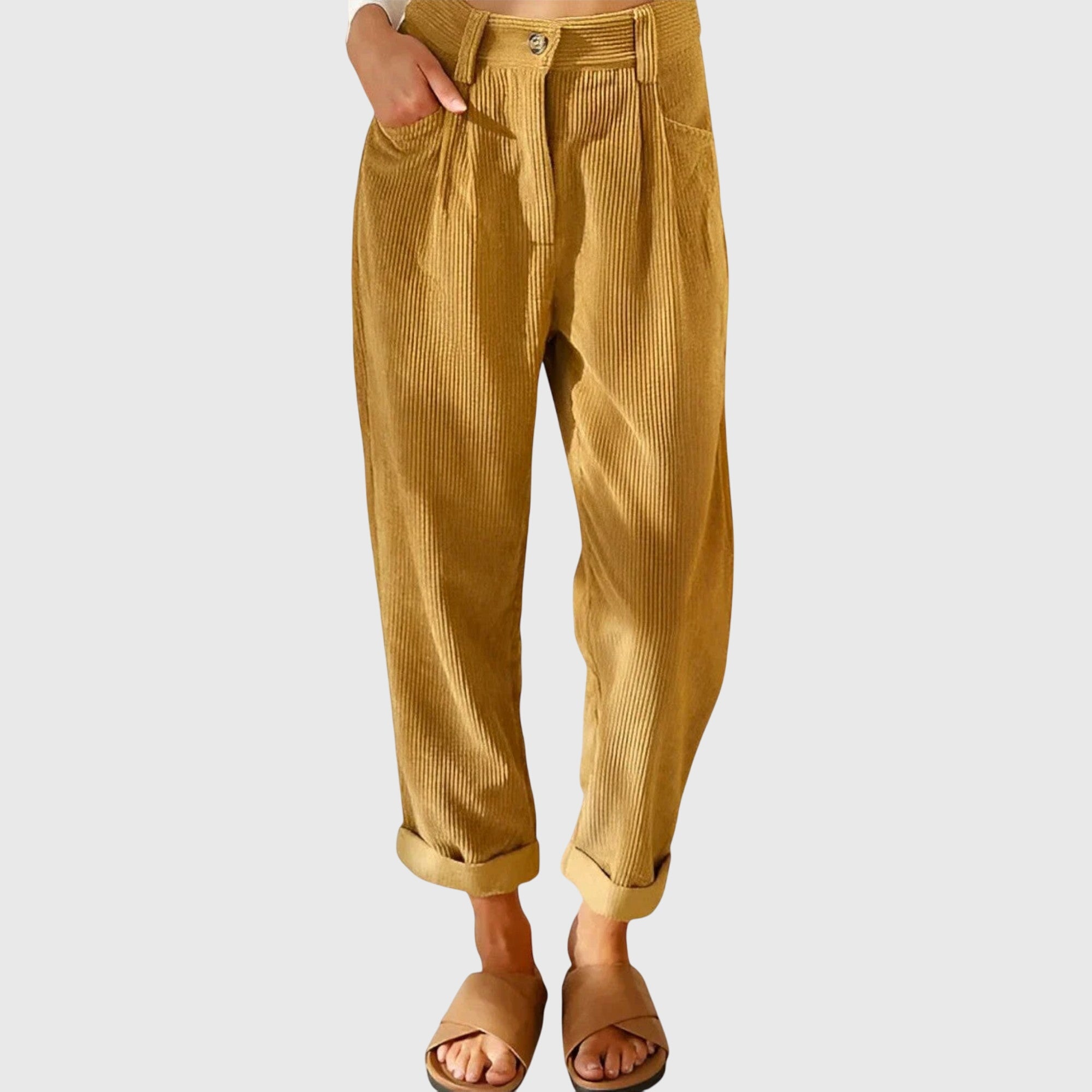 Jana - Modern Corduroy Pants