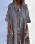 Calix | Elegant Shirt Dress
