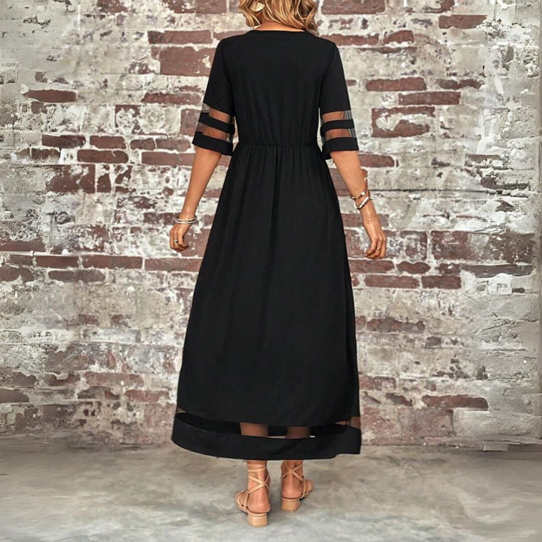 Aubrey™ - Flattering Tummy Smoothing Midi Dress