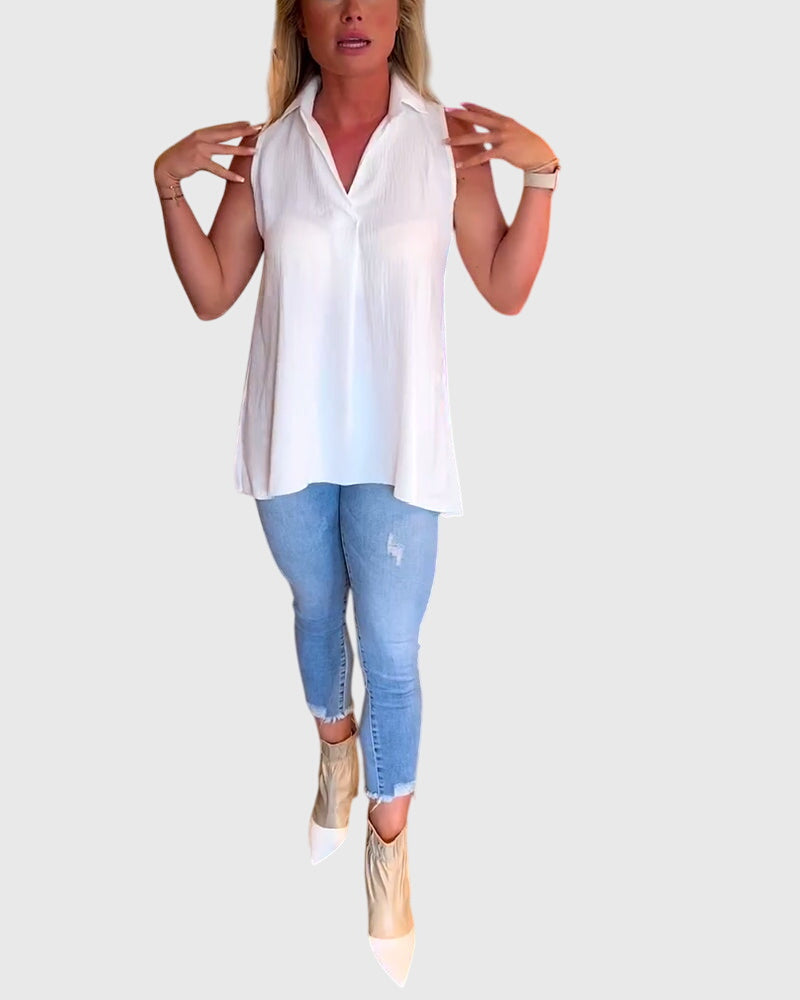 Rina™ | Sleeveless Top