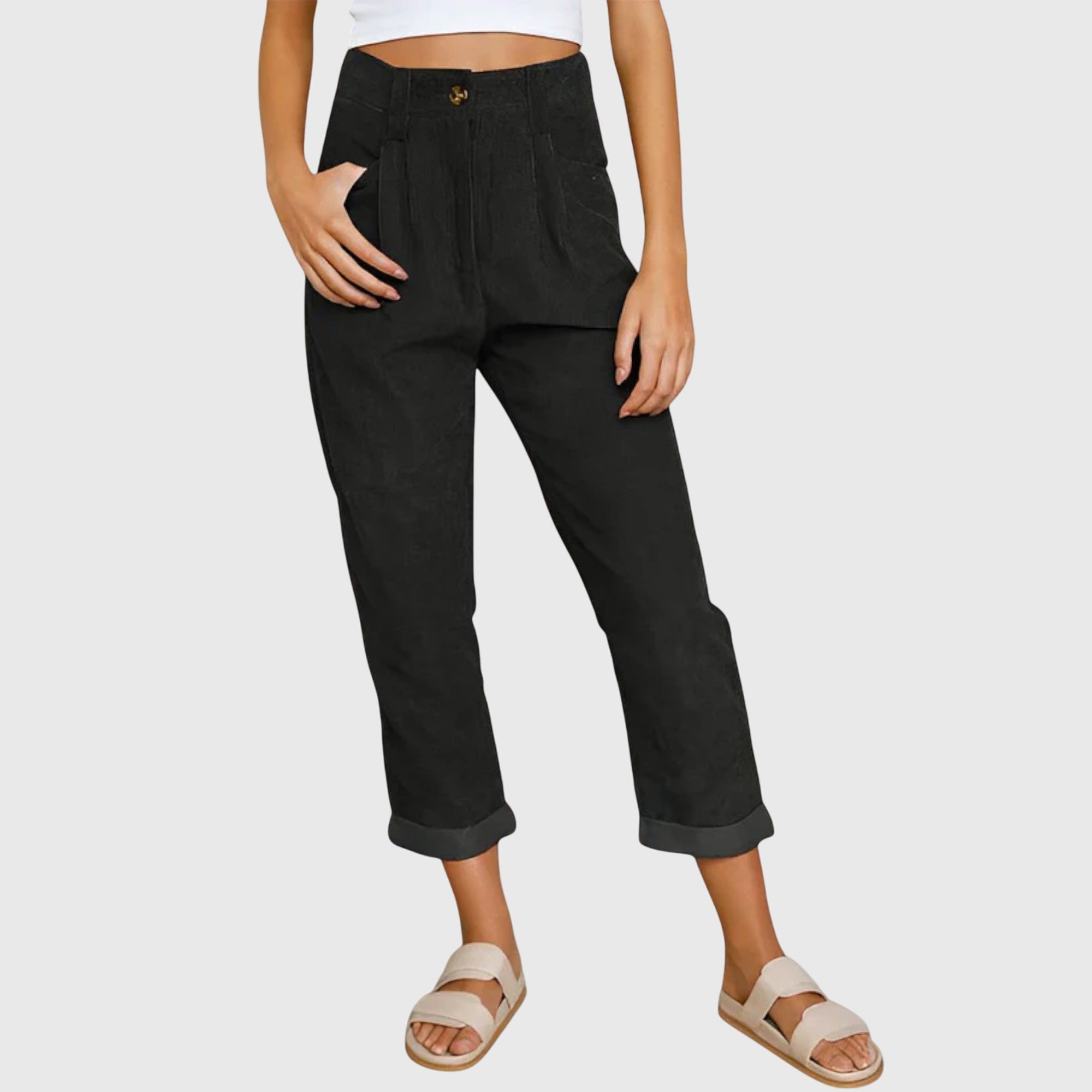 Jana - Modern Corduroy Pants