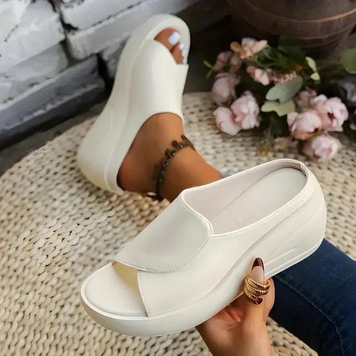 Eliza™ – Orthotic Slip-On Wedge Sandals