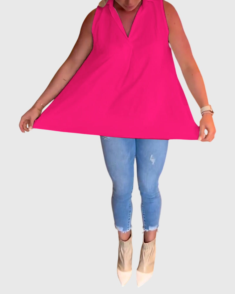 Rina™ | Sleeveless Top