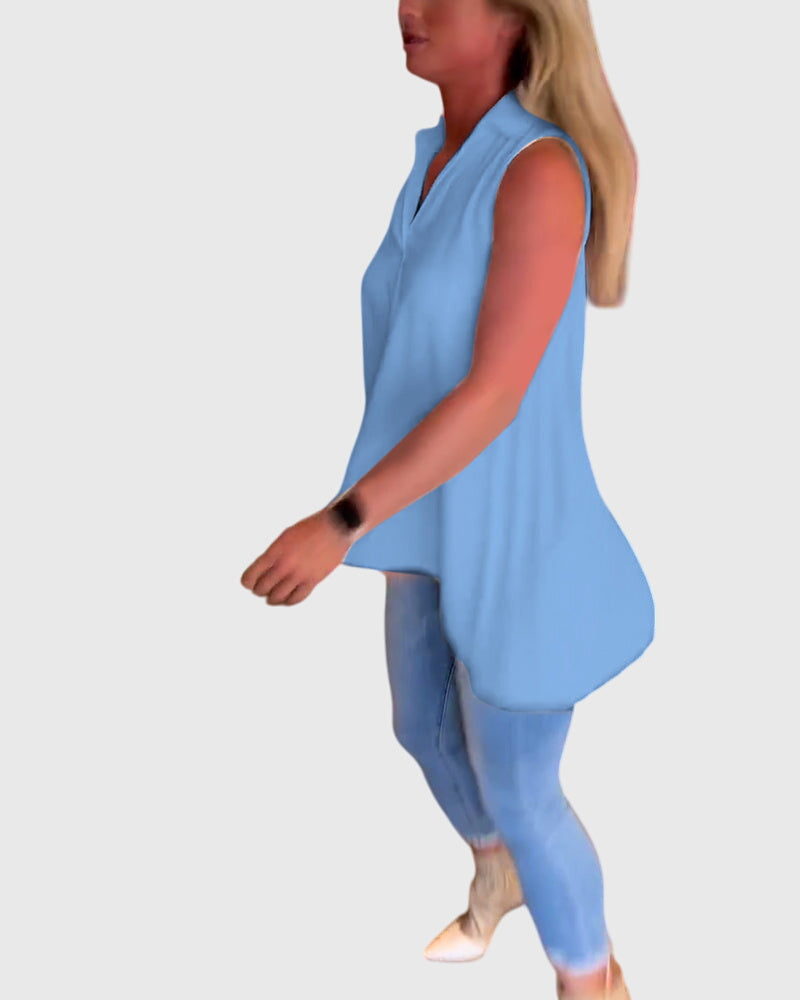 Rina™ | Sleeveless Top