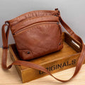 Freya - Leather shoulder bag