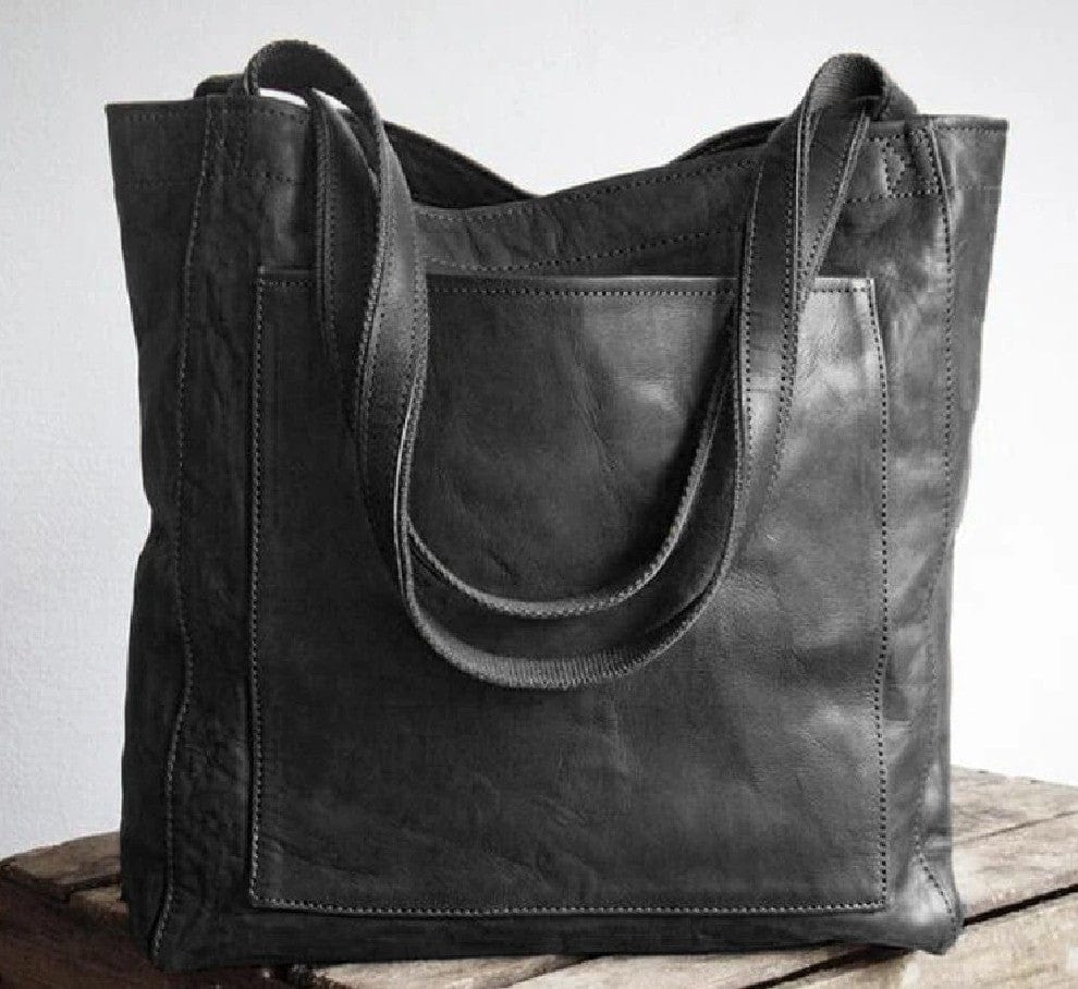 Alicia - Classic Leather Tote
