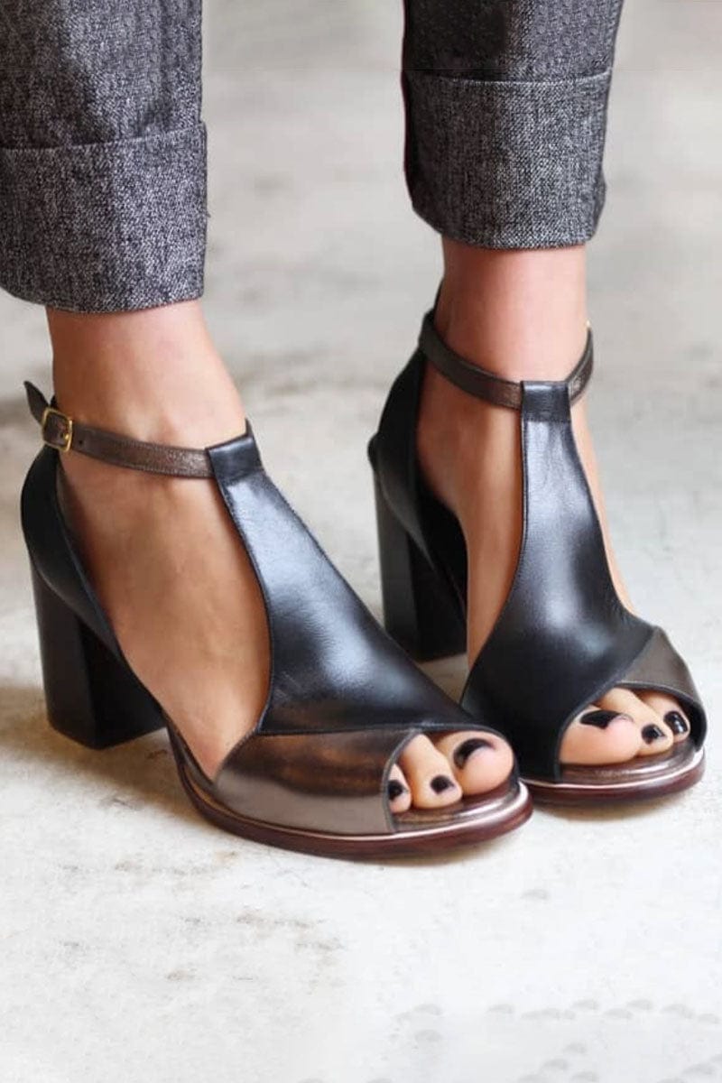 Anya - Patchwork Sandals
