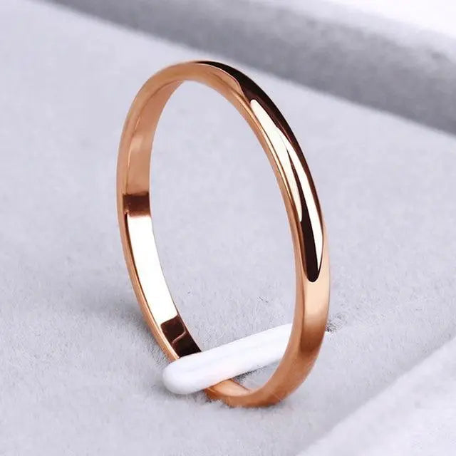 A simple ring made of gold and silver
