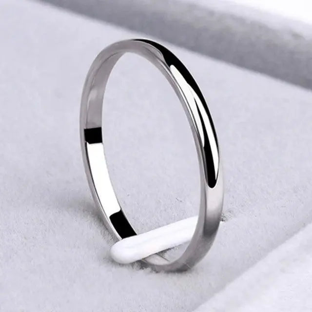 A simple ring made of gold and silver