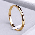 A simple ring made of gold and silver