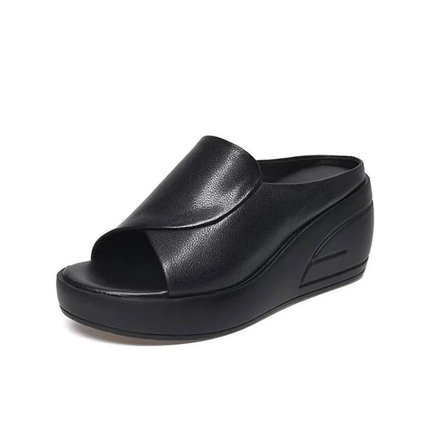 Eliza™ – Orthotic Slip-On Wedge Sandals