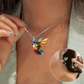 Beautiful Hummingbird Necklace & Bonus Earrings - Limited Offer