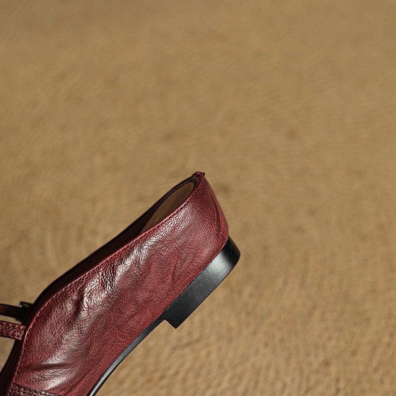 ザ・リア 本革ミュール