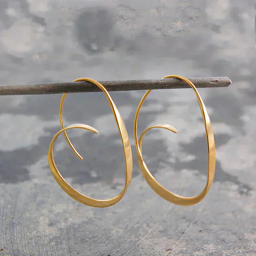 The Joy of Spiral Earrings