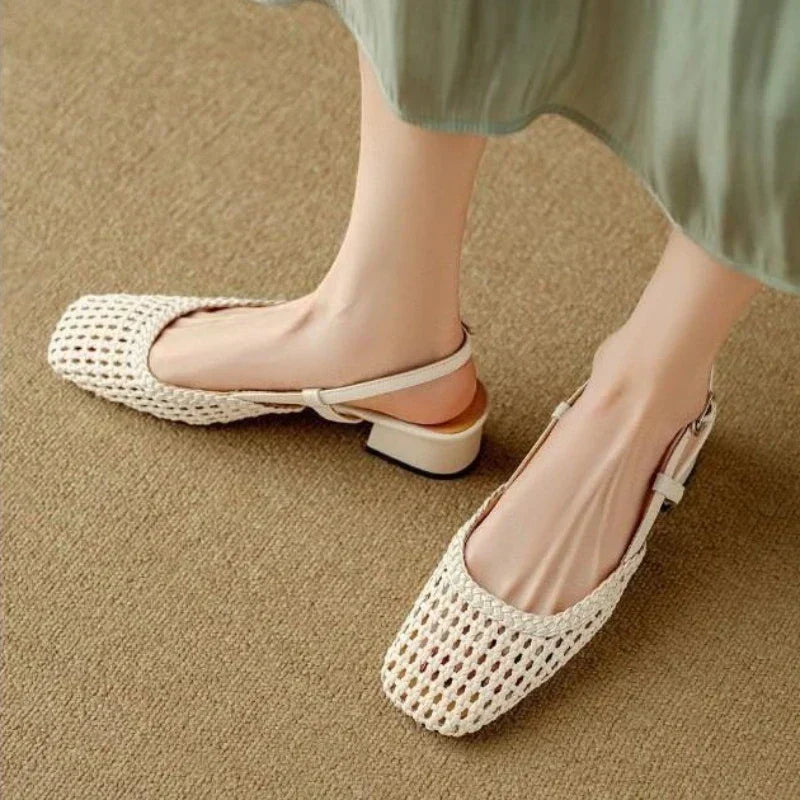 Lexi Mid-Heel Sandals