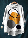 Siena | Geometric Abstract Print Shirt