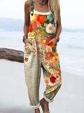 Vintage Floral Jumpsuit - Effortless style and all-day comfort