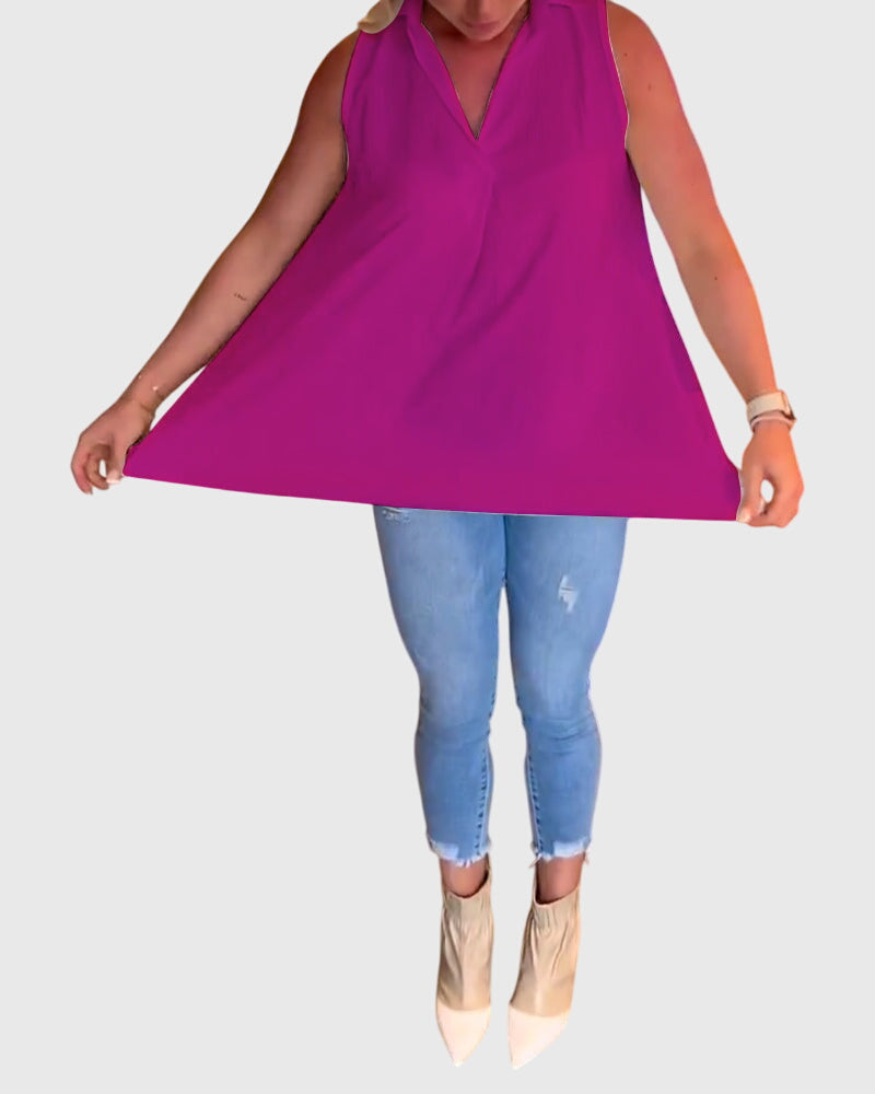 Rina™ | Sleeveless Top