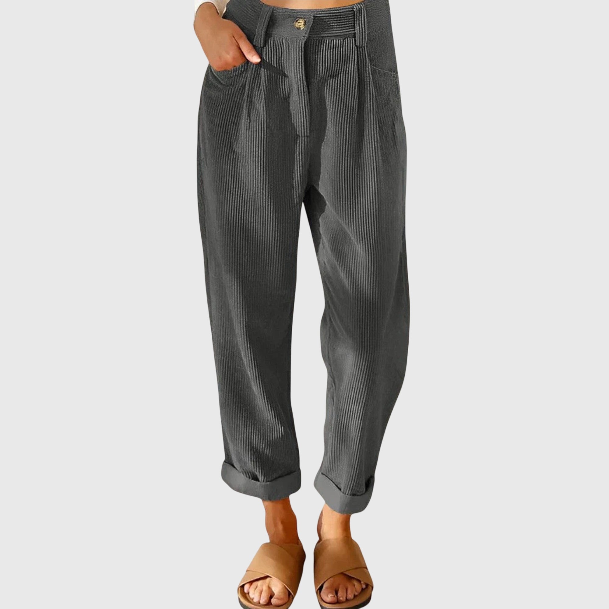 Jana - Modern Corduroy Pants