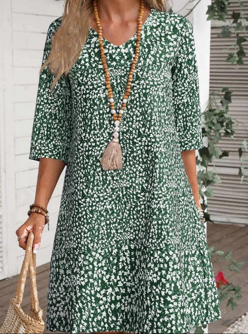 Annabel | Bohemian Flower Dress