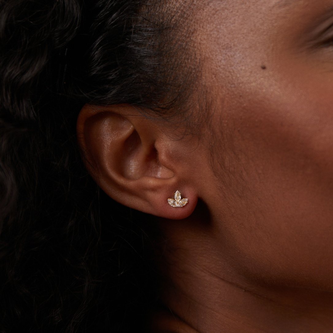 Elegant waterfall earrings