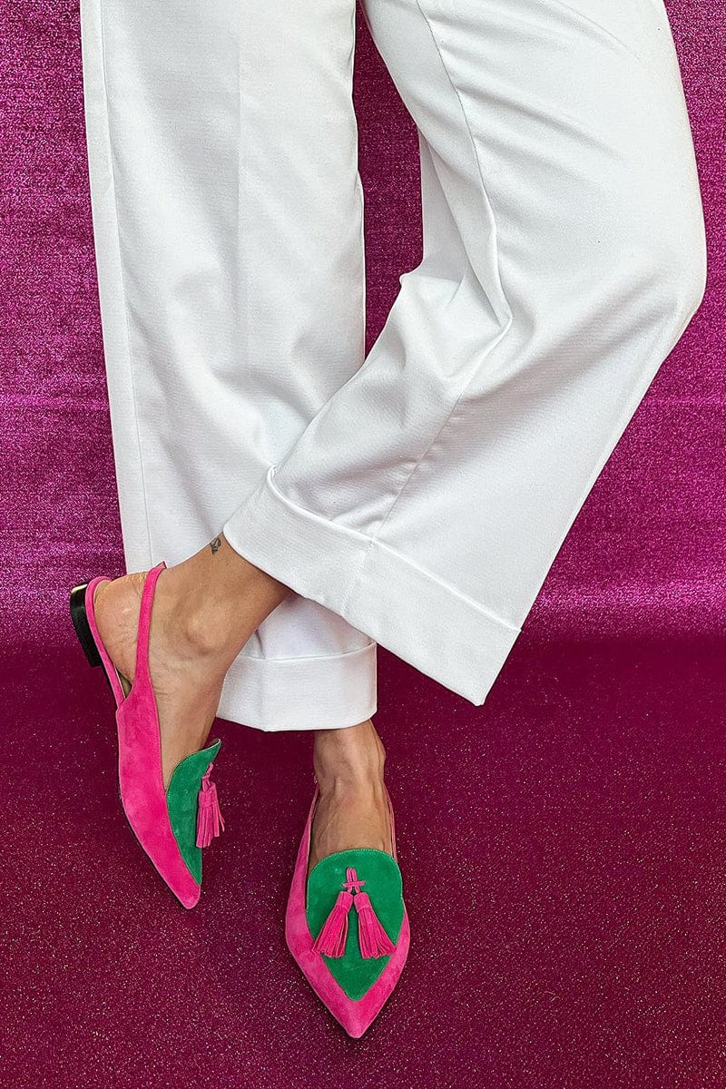 Tessa - Tassel Slingback
