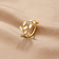 Selene - Gold Leaf Ring
