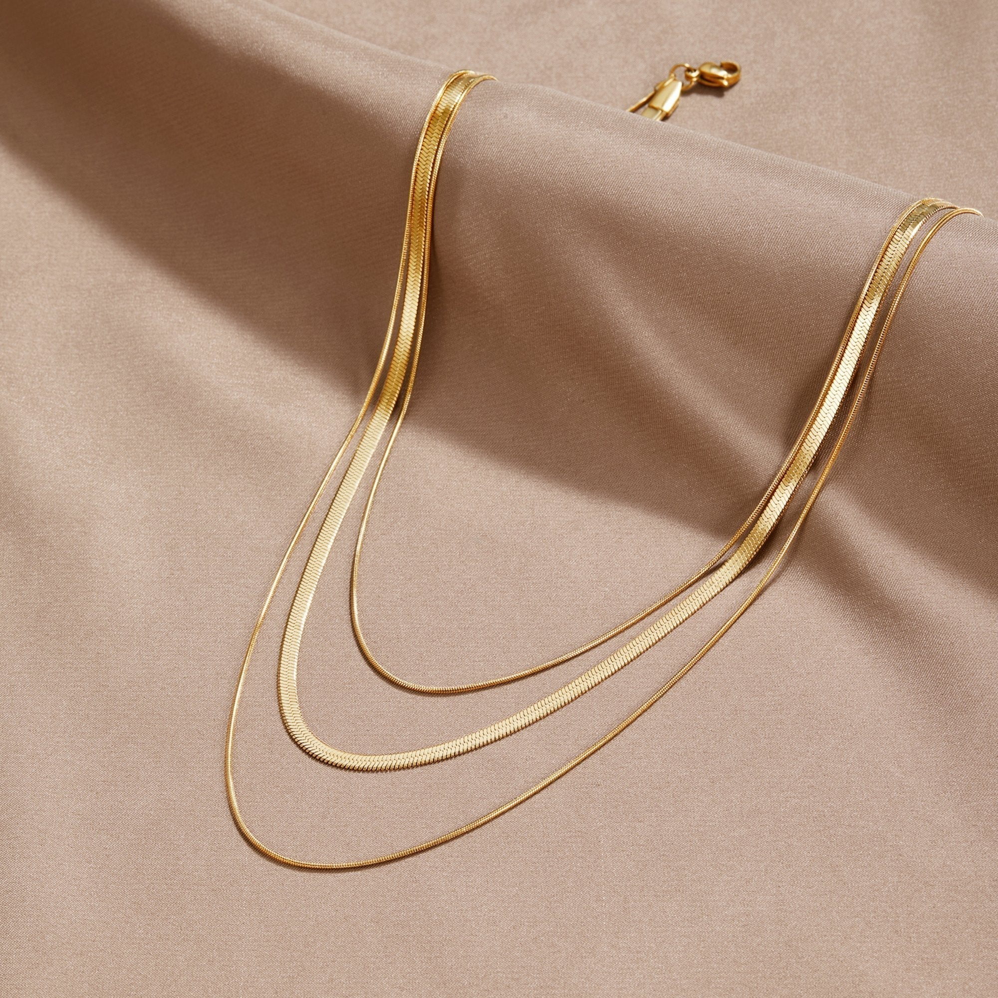 Gold Multilayer Necklace