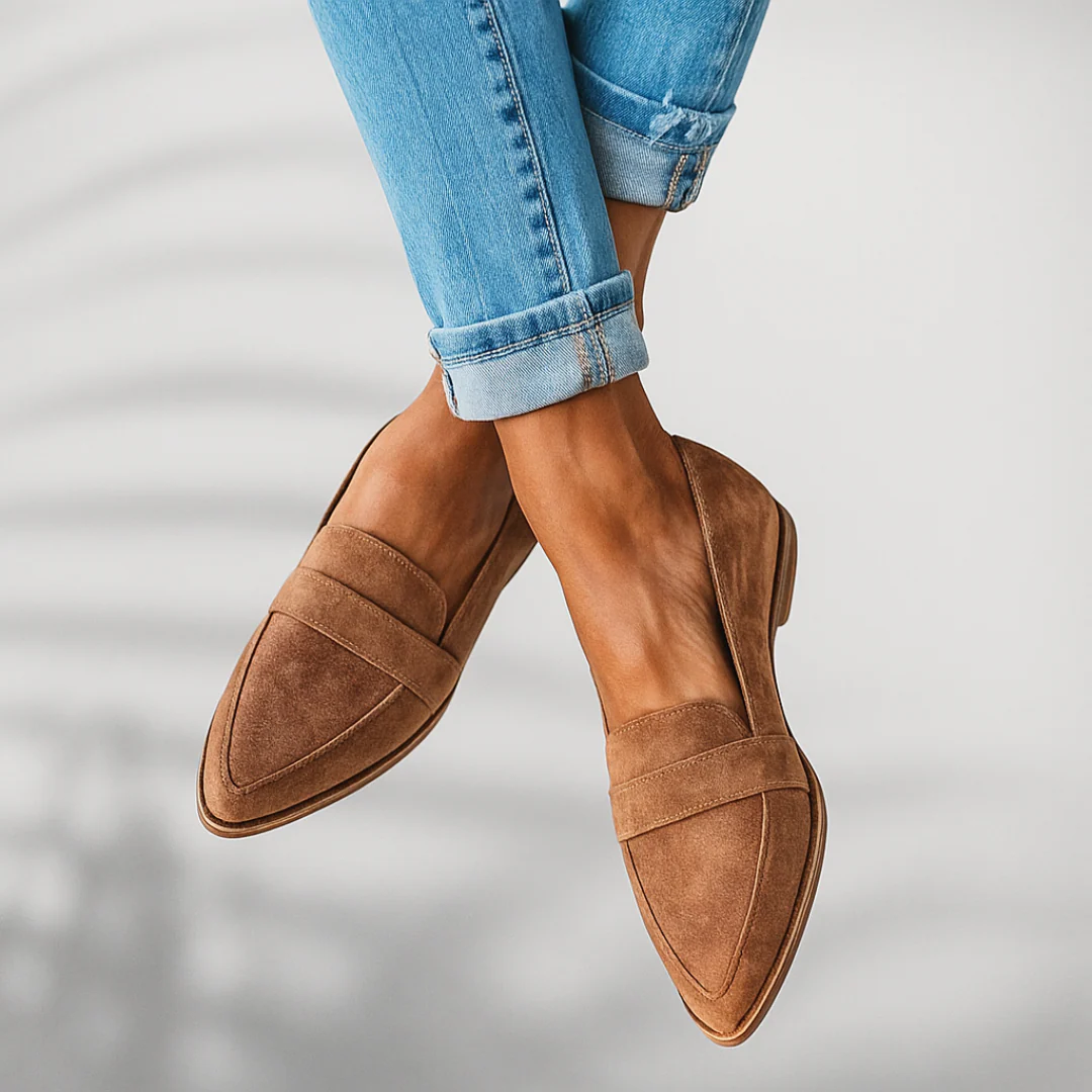 Rosy | Leather Orthopedic Loafers | Premium Edition