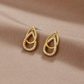 Rin Teardrop Link Earrings