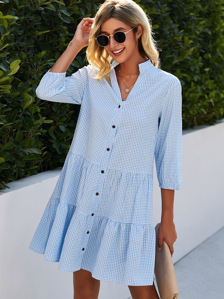 Shana | Flowy A-Line Midi Dress